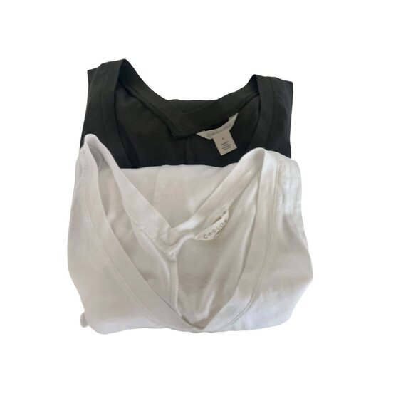 Caslon Double V-Neck Tank Top Bundle - Picture 1 of 8